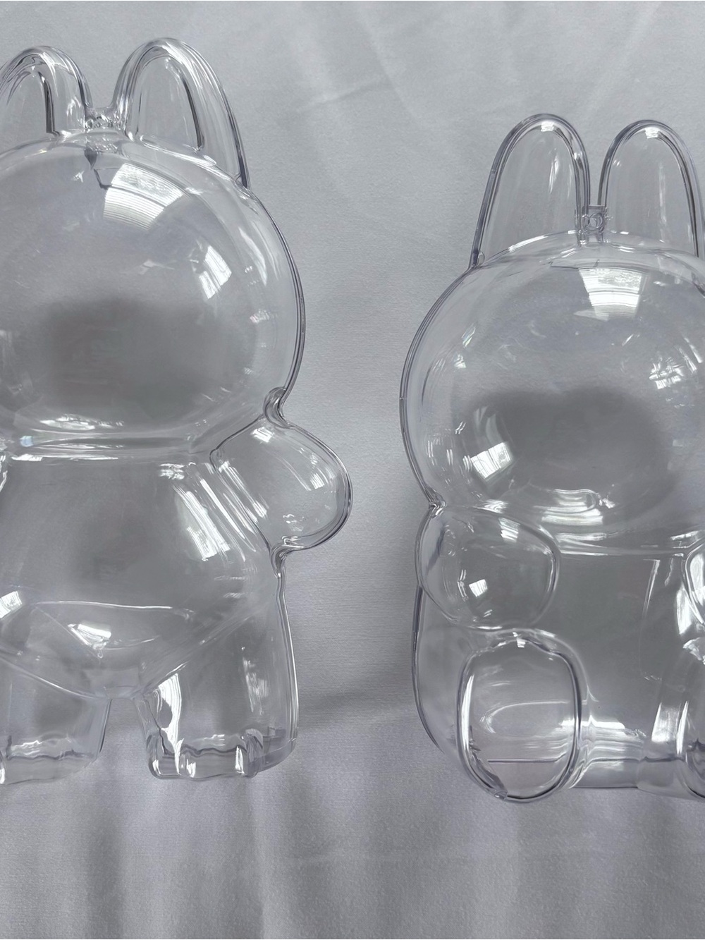 Clear Labubu Cases (Set of 2)
